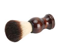 Qukaim Beard Brush Portable Beard Brush, Men Foaming Shaving Brush for Facial Cleaning, Grooming Tool for Beard Care, Compact Design, Ideal for Travel