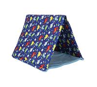 Qukaim Bearded Dragon Tent Reptile Sleeping Tent Bed, Soft Warm Lizard Hideout Tent for Bearded Dragon and Guinea Pig, Cartoon Pattern, Machine Washable