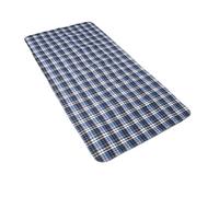 Qukaim Bed Pads Incontinence Bed Pads, Waterproof Reusable Washable Pee Pads for Adults, Blue Plaid, 90 x 180 cm / 35.4 x 70.9 in