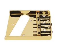 Qukaim Bridge Assembly Vintage Bridge Assembly, Metal Hot Rod Bridge for 4 Screw Mount Platform, Guitar Bridge Components, Guitar Accories