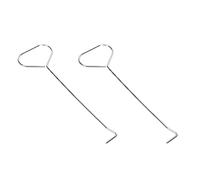 Qukaim Candles Hook Extinguisher Candle Wick Hook Extinguisher, 2 Pcs Stainless Steel Candle Flame Extinguisher Tool for Household Aromatherapy, Simple Design, 10ml Essential Oil Soothing