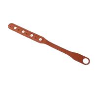 Qukaim Cello End Pin Holder Strap, Leather Non-Slip Anchor for Practice and Performance, Brown, Cello Spike Floor Protector, Cello Rock Stop Endpin Anchor Strap