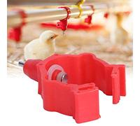 Qukaim Chicken Drinker 50 Pcs G1/2in G3/4in Integrated Spring Drinker, Poultry Drinking Nipple for Chicken Farm Accessories, Bulkhead Fitting, Water Tanks Adapter