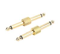 Qukaim Chrome Roller Saddle Electric Guitar Bridge, Compatible with JM Series, Chrome Roller Saddles, Includes 2 Screw Sleeves & 1.5mm Hexagonal Wrench, Guitar Tailpiece Replacement Parts