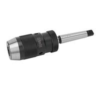 Qukaim Chuck Keyl Drill Chuck Quick Release Morse Taper MT2 B16, 0.5-16mm Chuck for Drilling Machine, Precision Tooling Accessory