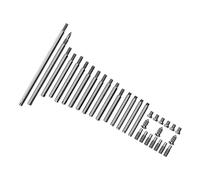Qukaim Clarinet Repair Tools Clarinet Repair Tools, Stainl Steel Roller Screw Kit, 18 Key Clarinet Repair Parts, Wind Instrument Maintenance Replacement, Tool Kit