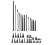 Qukaim Clarinet Screw Accory Clarinet Repair Parts Stainl Steel Roller Screw, Replacement Accory for Clarinet Maintenance, Instrument Component, W57