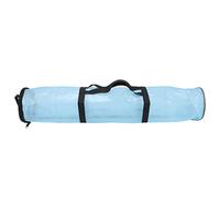 Qukaim Clear Wrapping Paper Storage Bag, Waterproof Dustproof Gift Wrap Organizer, Transparent Blue Gift Wrap Storage Bag, Ideal for Gift Wrapping Supplies, 30 x 20 x 10 in