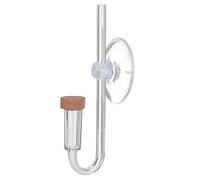 Qukaim CO2 Diffuser Fish Tank Transparent Acrylic CO2 Refiner Mini Diffuser, Aquarium Accories, Water Pipe Adapter, CO2 Diffuser, Compact Design, Ideal for Freshwater and Saltwater Tanks