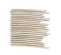 Qukaim Copper Fret Wire 18Pcs Fret 2.0mm Cupronickel Wire, Copper Fret Wires for Classic Guitar Accories, Precision Cut, Ideal for Guitar Maintenance and Repair