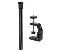 Qukaim CType Lamp Holder Telescopic Extension Pole, Desktop Photography Bracket Filling Light Mount, Adjustable Desk Clamp, C Shape Desk Mount, Photography Accory