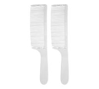 Qukaim Curved Hair Cutting Comb Hair Curved Barber Comb, Ergonomic S-Shaped Professional Curved Hair Cutting Comb for Salons, Ideal for Hair Styling and Haircutting, Black