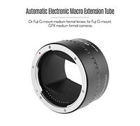 Qukaim DG-GFX 45mm Automatic Electronic Macro Extension Tube Adapter Ring, Metal, Supports TTL, Auto Focus for Fuji G-Mount Medium Format Cameras
