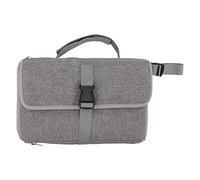 Qukaim Diaper Pad Baby Changing Mat, Foldable Detachable Travel Changing Pad with Handle Strap, Grey, Portable Design for On-The-Go Use