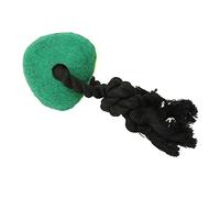 Qukaim Dog Chew Toys Dog Rope Chew Toys, Heart Shaped Felt Interactive Chew Toy for Dogs, Squeaky Teeth Cleaning Toy, Ideal for Large Dogs, Durable Design