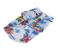 Qukaim Dog Shirts Hawaiian Style Dog T Shirts, Embroidered Spring and Summer Pet Clothes, Cute Costume for Small to Medium Dogs and Cats, Lightweight, Various