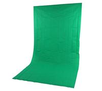 Qukaim Double Sided 1.6x Photography Background Cloth, Non-Woven Studio Photo Backdrop in Green, Versatile Photography Background for Profional Use