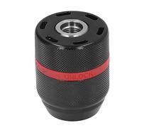 Qukaim Drill Chuck Self Tighten Drill Chuck, 1/2" 20UNF, Hand Drill Chuck Conversion Tool, Compatible with Electric Drills, 2" 1m Length