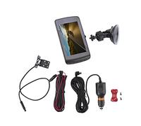 Qukaim Dual Lens HD 1080P Car Driving Recorder, Dash Cam with Loop Recording, Motion Detection, Gravity Sensing, Parking Monitoring, Car DVR