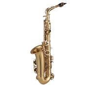 Qukaim Eb Alto Saxphone Premium Bakelite Clarinet, 17 Keys, Anti-Oxidation Nickel Plating Button, Includes Reed, Suitable for Beginners and Advanced Players, Red