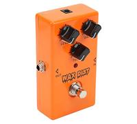 Qukaim Effect Pedal Guitar Effect Pedal, WAX DIST Distortion, Single True Bypass, Mini Metal Effect Pedal for Electric Guitar, Compact Design, Orange