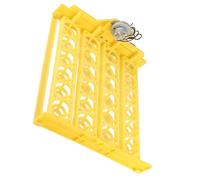 Qukaim Egg Turning Tray, Profional 24 Eggs Capacity, Efficient Quiet Incubation Tray for Duck, Chicken, Peacock, Goose, DC12V, Multifunctional Egg Hatcher Tray