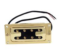 Qukaim Electric Bass Pickup Pre Wiring Electric Guitar Control Plate, Pre Wired Loaded Harn with 3 Way Switches and Knobs for Telecaster Parts, GE210C, Chromium Finish