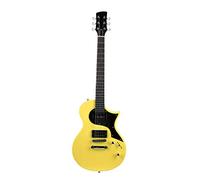 Qukaim Electric Guitarwith Gig Bag Electric Guitar, Solid Wood Poplar Body, Hard Maple Neck, Laurel Wood Fingerboard, Includes Gig Bag and Tuner, Musical Instrument for Beginners and Profionals