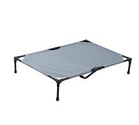 Qukaim Elevated Dog Bed Elevated Dog Bed, Breathable Moisture Proof Raised Foldable Cot Bed for Large Medium Small Dogs, Portable Outdoor Dog Bed, Dog Supplies