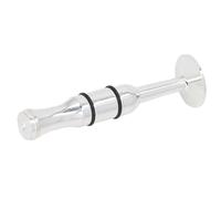 Qukaim Embouchure Training Exerciser C Key Bugle, 11 cm Diameter Moutiece, 34 cm Height Silver Brass Military Trumpet for Orchestra Marching Band