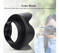 Qukaim ES-62II Camera DSLR Lens Hood for Canon 50mm f/1.8 II, Includes Lenses Cap, Photography Accories, Compatible with Canon Lenses