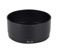 Qukaim ES-78 Quality Portable Plastic Camera Lens Hood Shade for Canon EF 50 mm F1.2L USM, Lens Shade, Lightweight Design, Protects Against Flare and Scratches