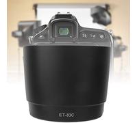 Qukaim ET-83C Black Plastic Mount Lens Hood for Canon EF 100-400mm f/4.5-5.6L Lenses, Camera Lens Hood, Protects Against Flare and Dust, Lightweight Design