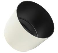 Qukaim ET-83C Camera Lens Hood, Reversible Lens Shade for Canon EF 100-400mm F/4.5-5.6L IS USM Lens, ABS Material, White, Lens Hood Accories