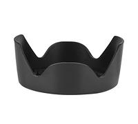 Qukaim EW-73B Plastic Black Camera Mount Lens Hood for Canon EF-S 17-85 f 4-5.6 IS USM Lens, Lens Hood, Lightweight Design, Easy Installation