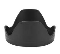 Qukaim EW-78E Plastic Mount Lens Hood for Canon EW-73D EF-S 18-135mm f3.5-5.6 IS USM Lenses, Camera Lens Hood, Lightweight Design, Black