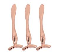 Qukaim Eye Massage Stick 7pcs Cupping Therapy Set, Food Grade Silicone, 3pcs T-Shaped Neck Skin Lifting Massage Stick, Eye Cream Applicator, Mini Facial Cupping Set for Home, Transparent