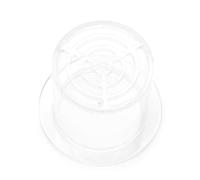 Qukaim Feeding Breeding Protection Cover Acrylic Transparent Coral Feeder Cover, Feeding Breeding Protection Cover for Aquarium and Fish Tank, Blocks Fish, 30 x 20 x 10 cm