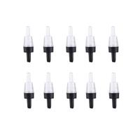 Qukaim Fish Tank Control 10Pcs Air Oxygen Pump Check Stop Valve, Non-Return Tubing Connector for Aquarium Supplies, Fish Tank One Way Valve, Air Line Connector, Control