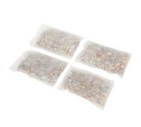 Qukaim Fish Tank Filter Media 4 Pack Aquarium Filter Media, Full Effect Filter Media in Four Colors, Includes Net Bag, Biochemical Filtering Media for Fish Tanks