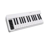 Qukaim Foldable Digital Piano 61 Key Folding Piano, Full Size Rechargeable Digital Keyboard with Clear Tones, Portable Design for Beginners, White