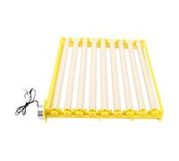 Qukaim Fully Automatic Egg Incubation Tray, 56 Eggs Turner for Chicken, Duck, Quail, 12V Household Egg Incubator Accories, Easy, Efficient Design