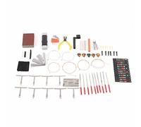Qukaim Guitar Accories Guitar Repairing Tools Kit, Profional Maintenance Set with Bridge Pins, Hex Wrench, Accories, Ideal for Guitar Setup and Repair, ential Musical Instrument Supplies