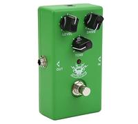 Qukaim Guitar Effect Pedal Guitar Effect Pedal, Tube Drive Analog Overdrive, Single Effect Pedal, True Bypass, Green Color