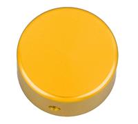 Qukaim Guitar Effect Pedal Topper Guitar Effect Pedal Topper, Aluminum Modern Footswitch Topper Replacement with Wrench, Gold, Compatible with Various Guitar Effect Pedals