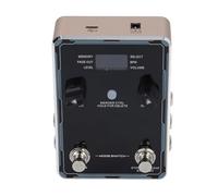 Qukaim Guitar Looper Effect Pedal Guitar Looper Effect Pedal, 160 Minute Loop Recording, Electric Guitar Effects Pedal with Drum Machine, Compact Design, Versatile Sound Options