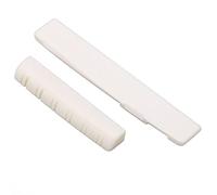 Qukaim Guitar Nut Saddle Guitar Hot Rails Pickup, 2 Pole Shoes, Low Noise Black Pickup Accory for Mandolin and Electric Guitars, Instrument Replacement Part