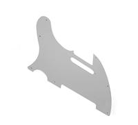 Qukaim Guitar Pick Guard 4Pcs Electric Guitar Pickguard, Metal Volume Tone Dome Control Knob Set, High Strength Scratch Proof Aluminum Alloy, Luxury Gold, GD101 Chrome