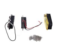 Qukaim Guitar Pickup Set, Humbucker and Single Coil Pickups for Electric Guitar, Musical Instrument Accories, Compatible with Various Models, Easy to Install