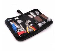 Qukaim Guitar Tool Set Guitar Repairing Tool Kit, 45 Pcs Maintenance and Polishing Tools, String Organizer, Includes Files and Accories for Musical Instruments
